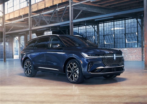 A 2024 Lincoln Nautilus® SUV is parked in an industrial space. | Performance Lincoln Bountiful in Bountiful UT
